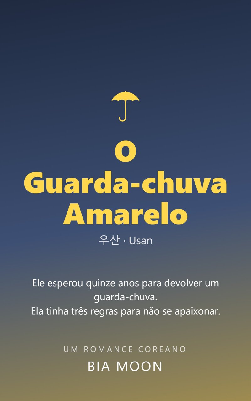 Capa de O Guarda-chuva Amarelo, de Bia Moon